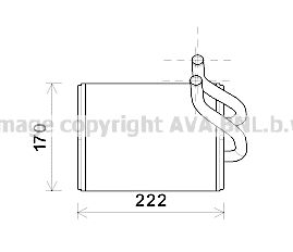 AVA QUALITY COOLING Lämmityslaitteen kenno KA6170